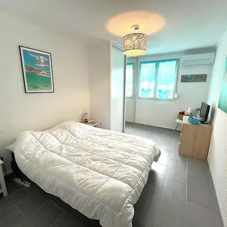 Beau 3 Pièces Climatisé, Piscine Privée, Parking Au Grau-du-roi - Fr-1-307-215