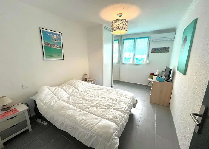 Beau 3 Pièces Climatisé, Piscine Privée, Parking Au Grau-du-roi - Fr-1-307-215